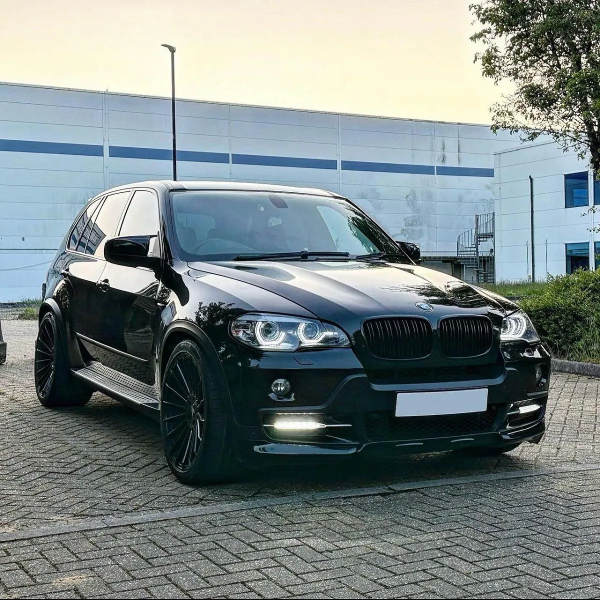 Bmw x5 x5m e70 noir 2007, bmwledcustom