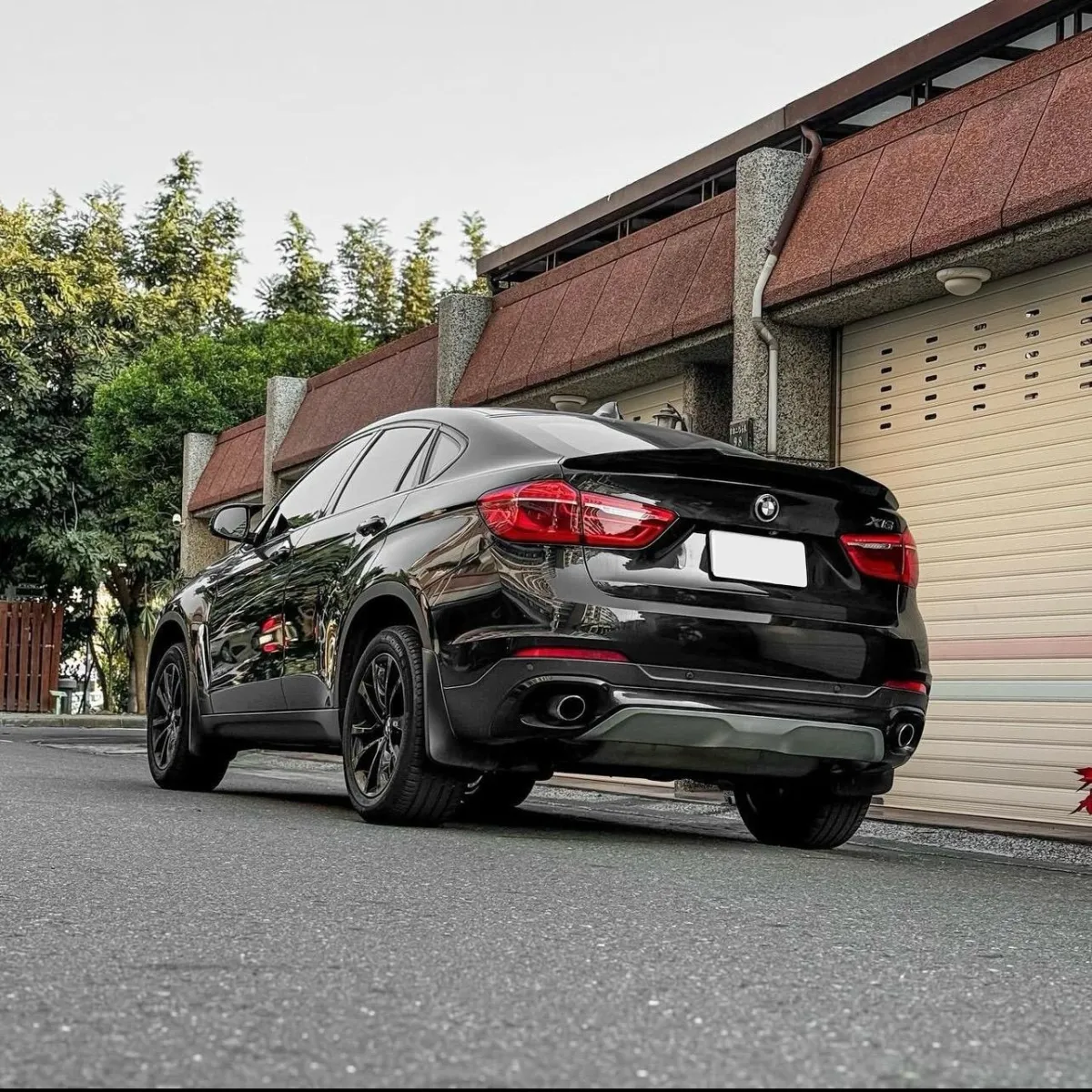 Bmw x6 f16 noir 2014, bmwledcustom