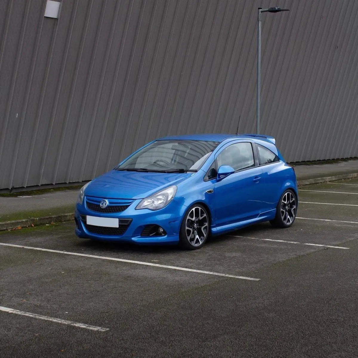 opel corsa opc bleu bmwledcustom