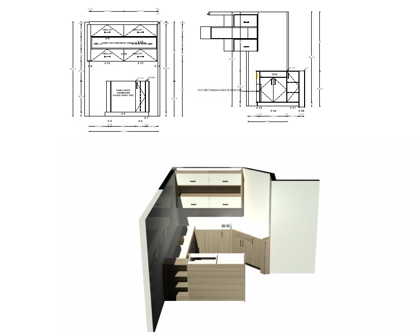 custom office designed for Longmont homeowner