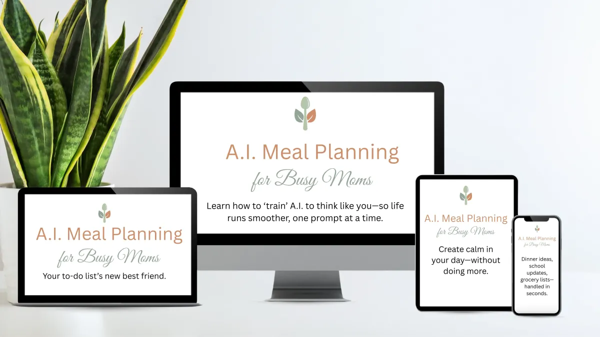 Image of AI Meal Planning for Busy Moms course