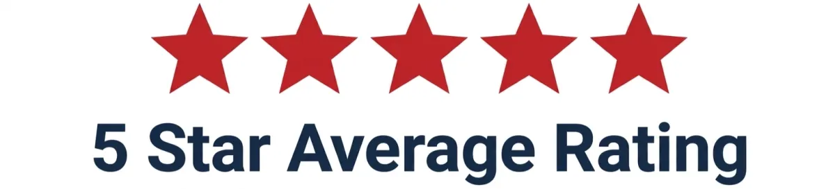 5 star average rating