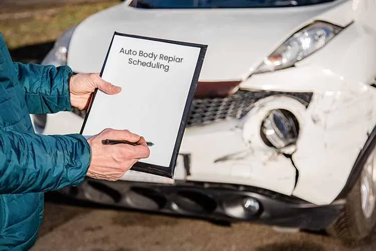 schedule your auto body repair