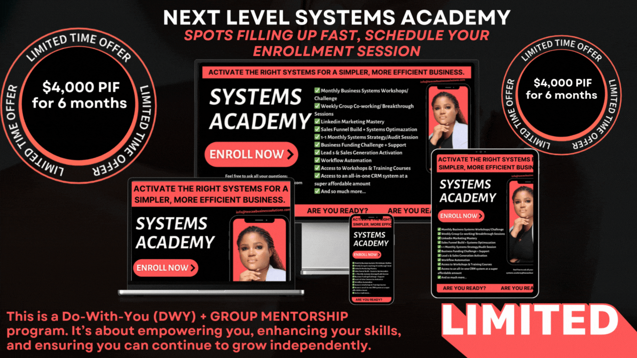 Systems For Business Growth Efficiency