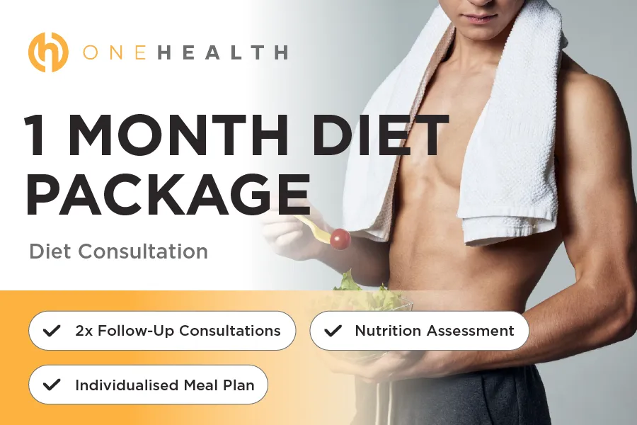 Dietitian consultation OneHealth Clinic Johor Bahru