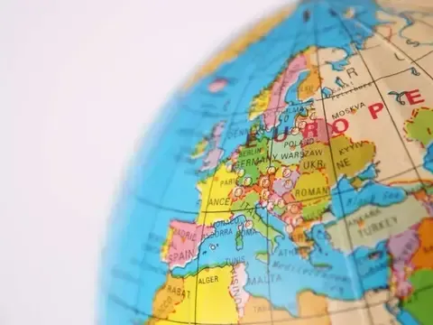 Photo of a globe