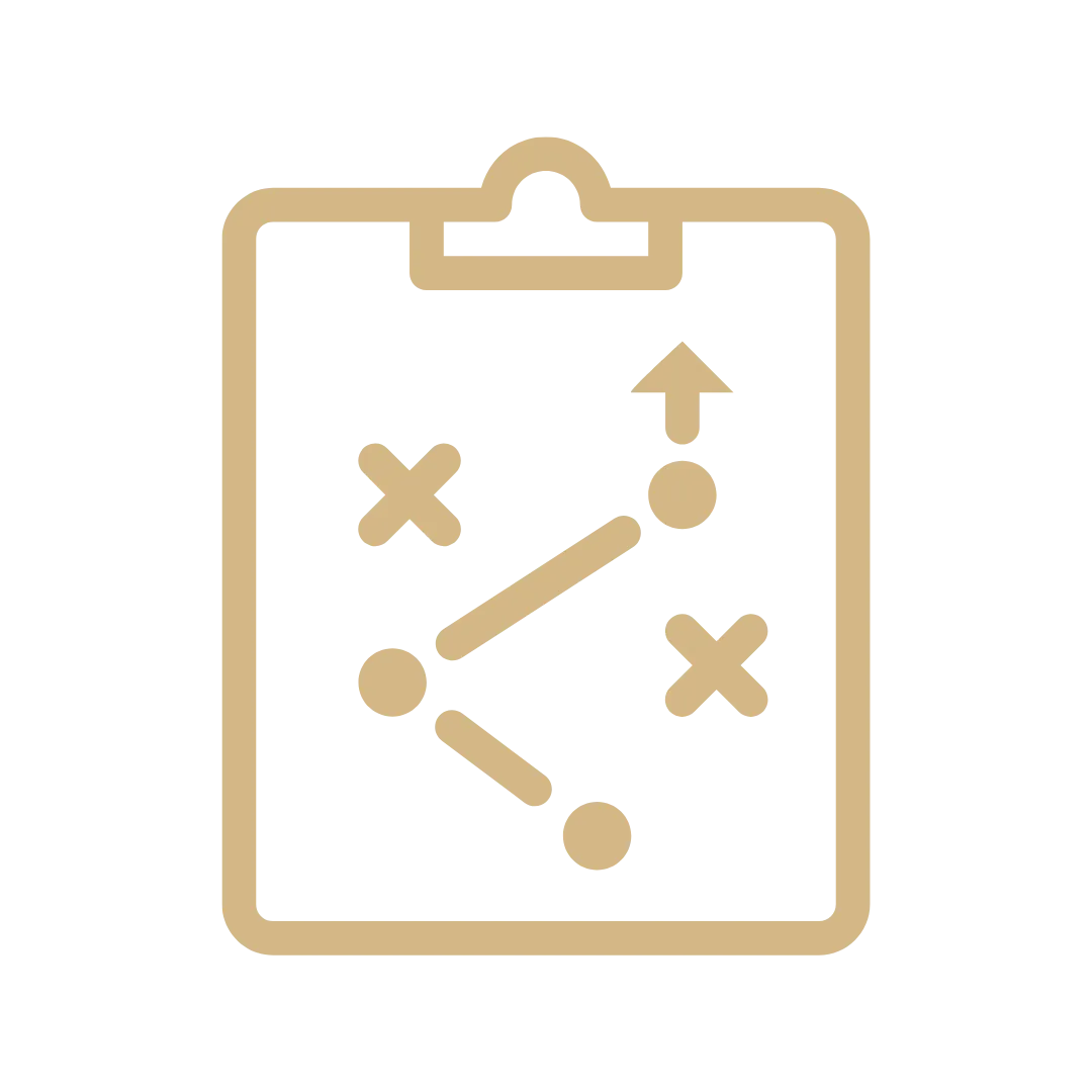 	Icon illustrating custom wealth and tax strategy solutions