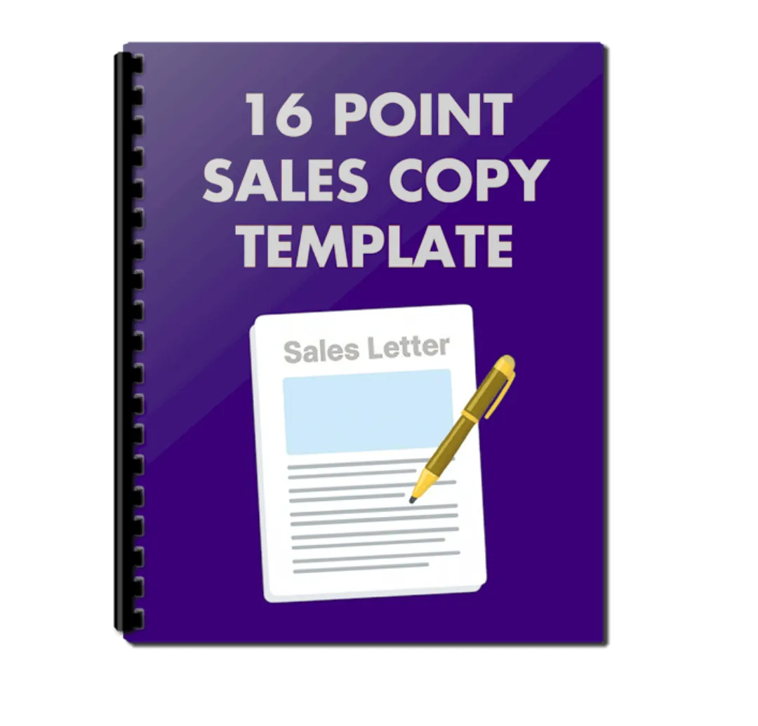16 Point Sales Copy Template