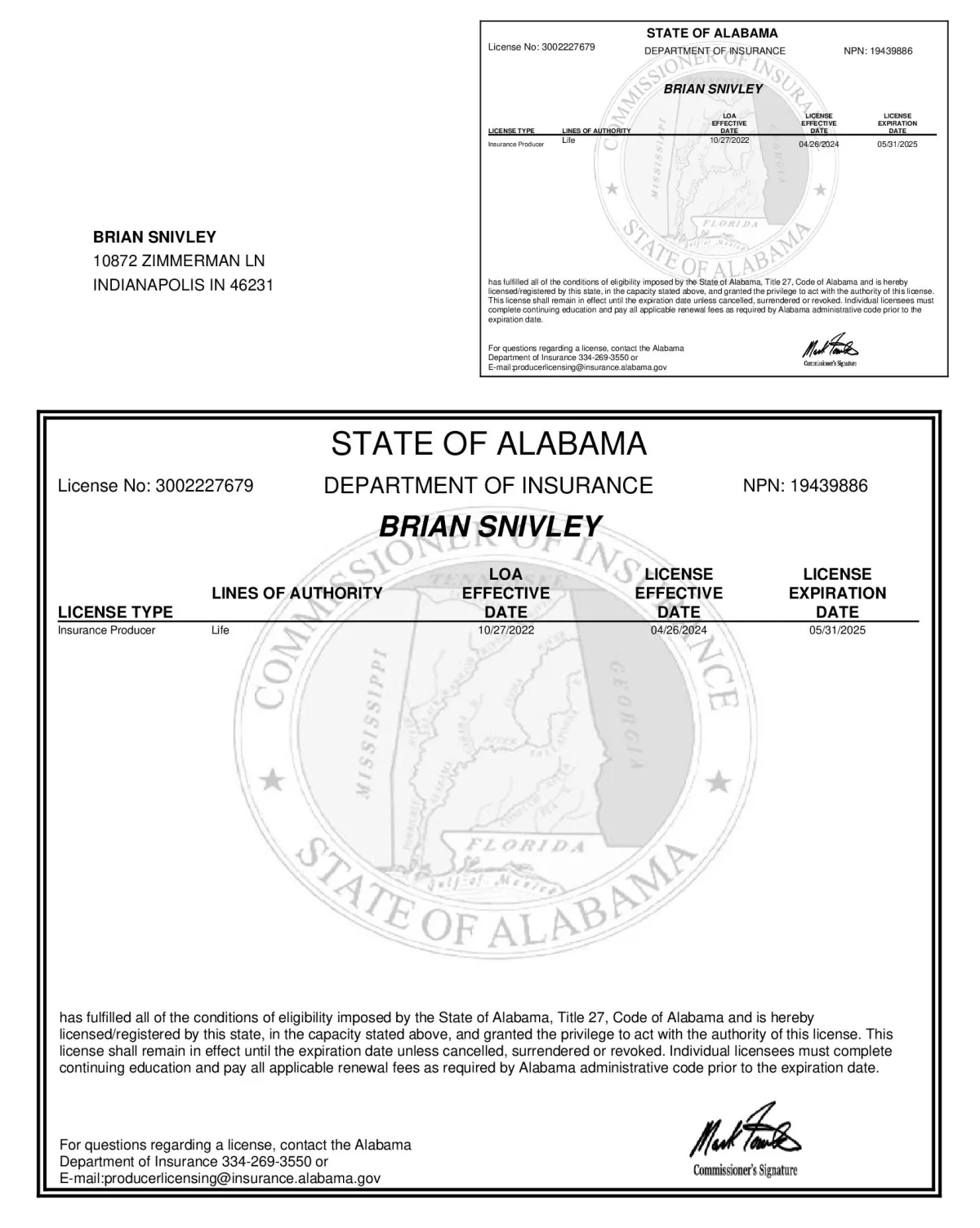 state license