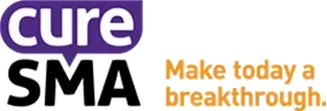 Logo of The Cure SMA featuring the phrase "Make Today a Breakthrough" in a bold, inspiring design