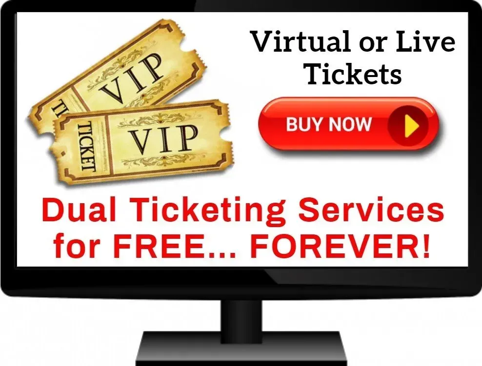 Visual representation of virtual tickets on sale, emphasizing the digital access to events and seamless buying experience