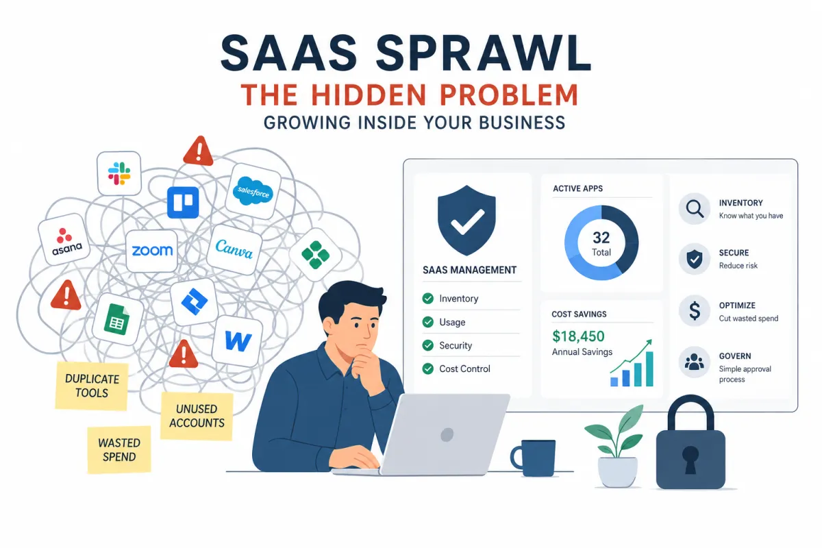 SaaS Sprawl: The Hidden Problem Growing Inside Your Business