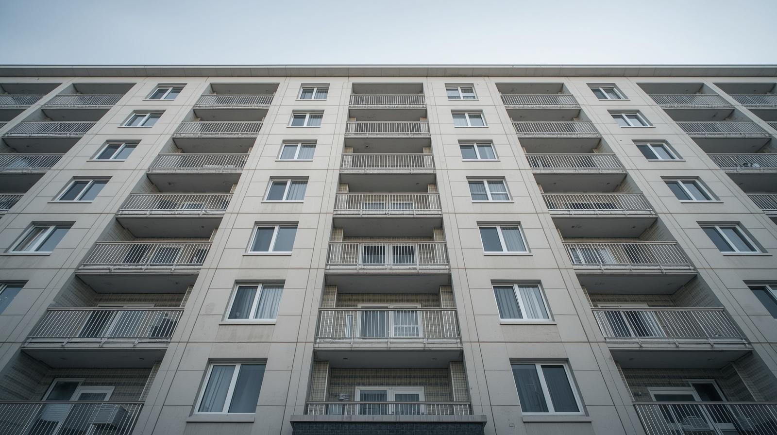 apartment ground view