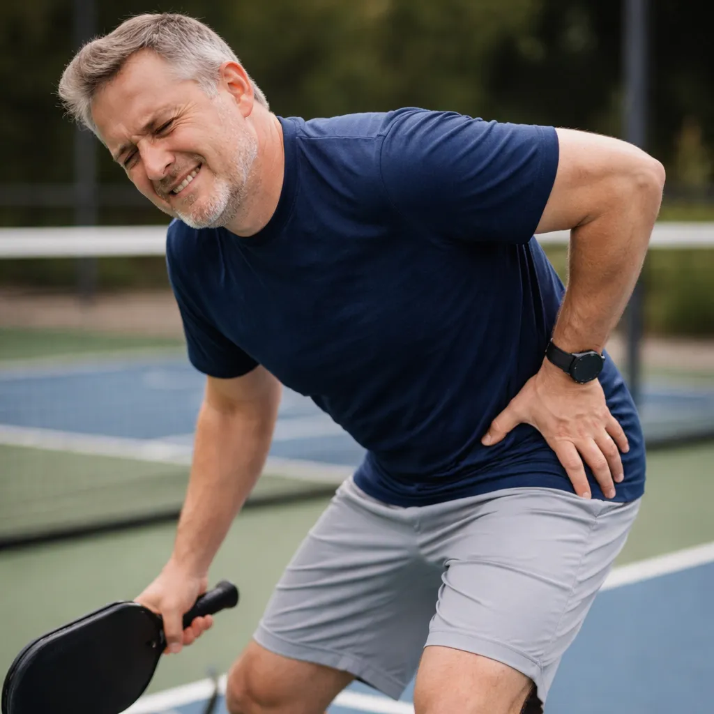 Hip pain with pickleball