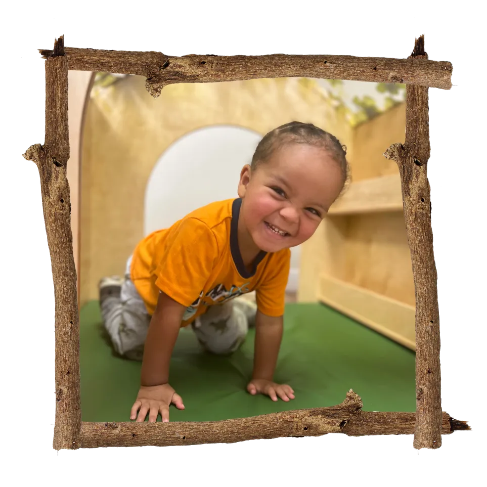 happy toddler