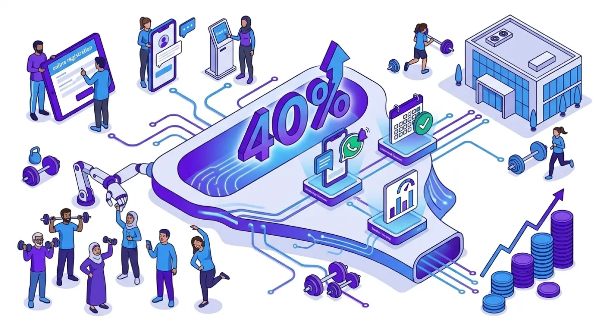برنامج إدارة النادي الرياضي: كيف تزيد اشتراكاتك 40%