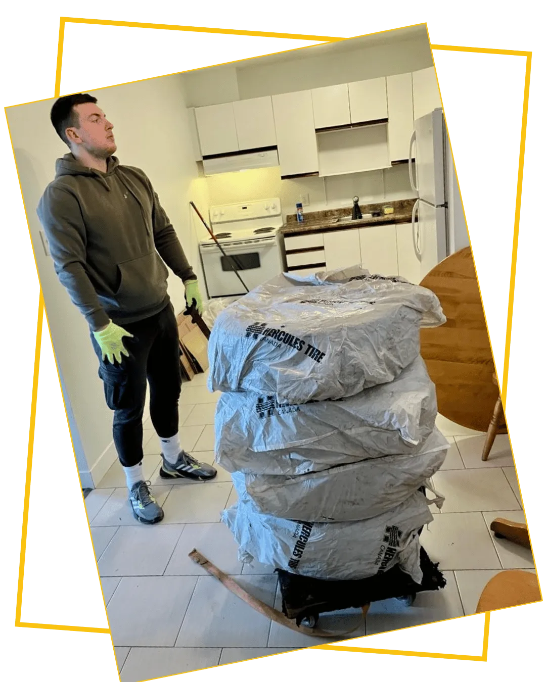 Heritage Movers team carefully managing a specialty move for a homeowner, ensuring safe transport of valuable items across Atlantic Canada