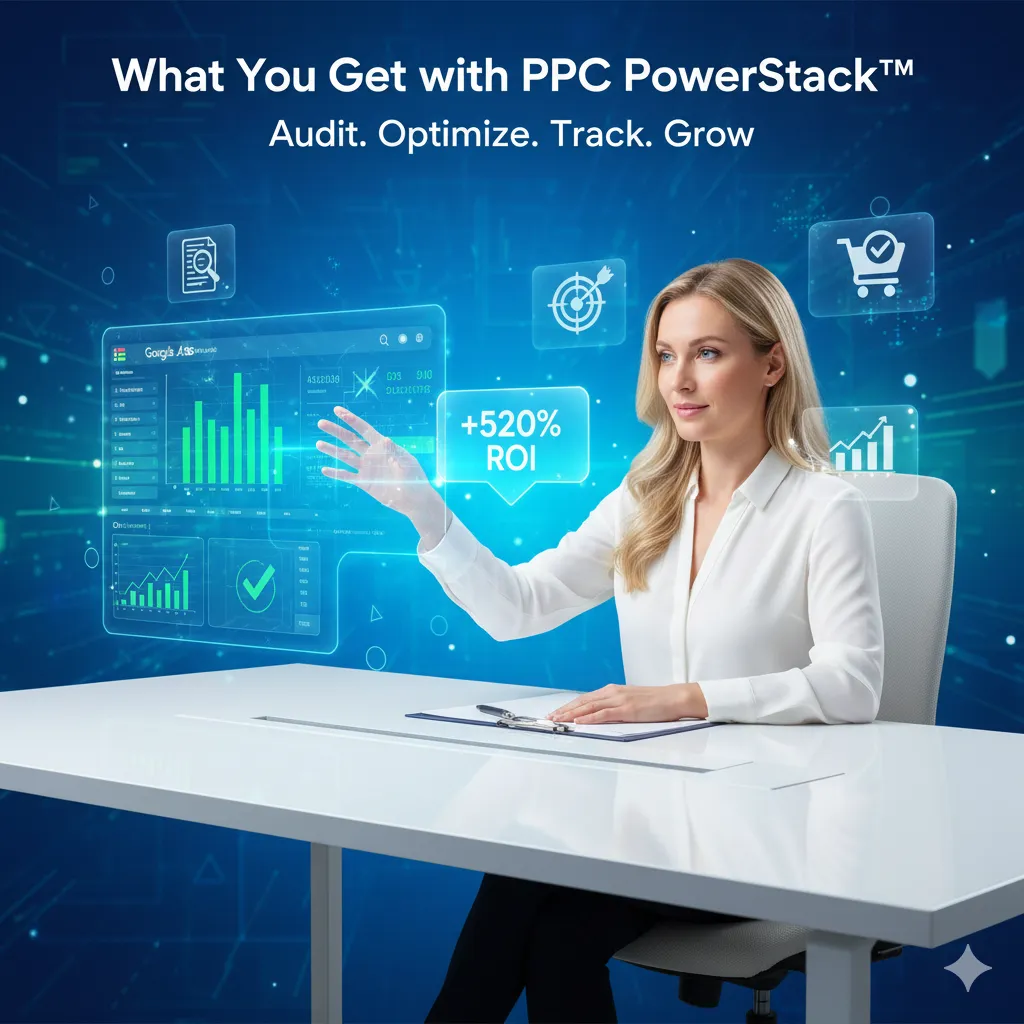 Google Ads dashboard for small business performance