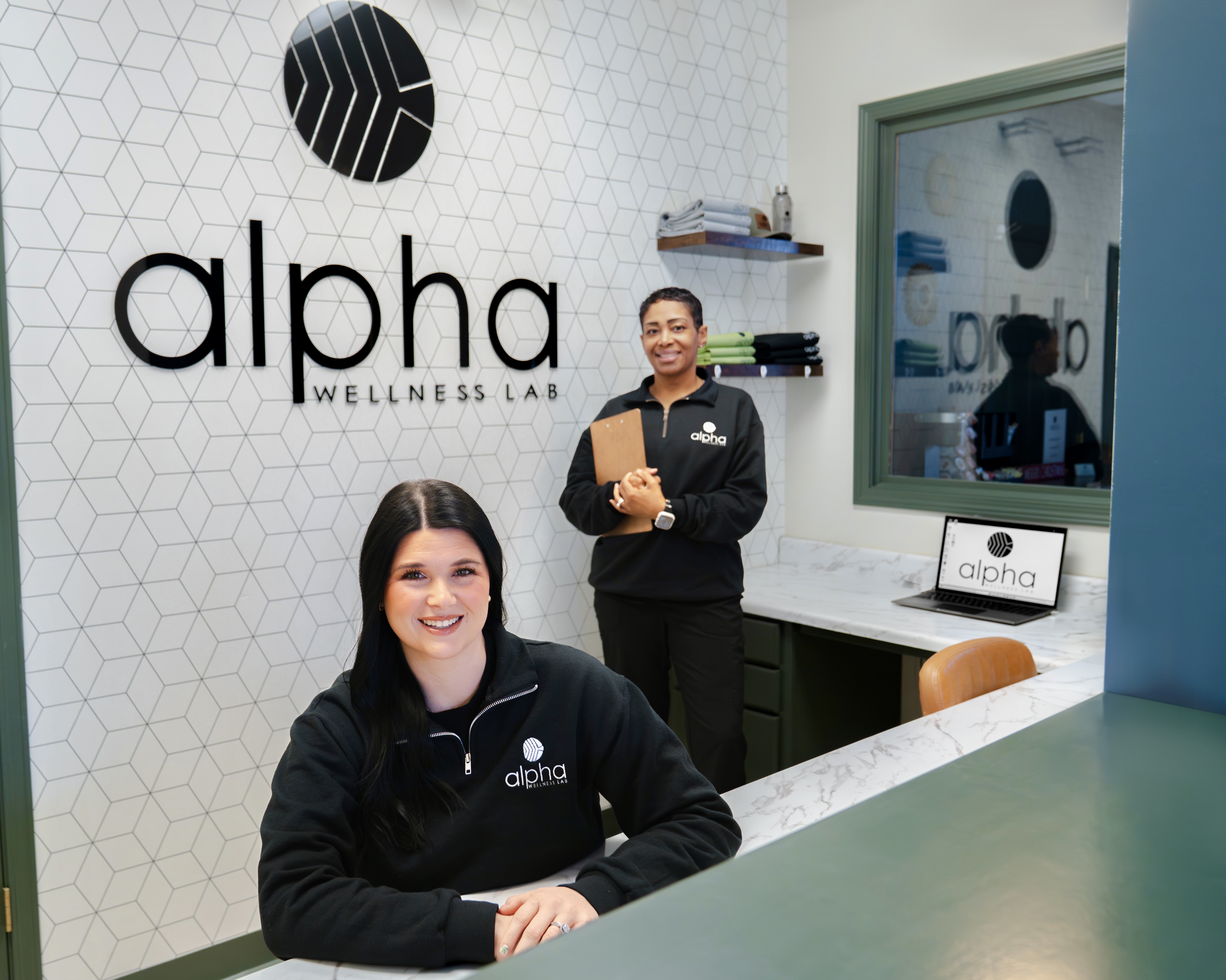 alpha wellness lab team at the clinic