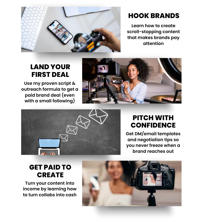 Learn How To land brand deals as a beginner content creator in 30 days