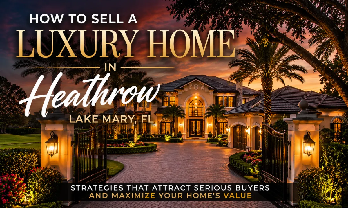 Why Heathrow Luxury Homes Command Attention From Buyers Across Central Florida
