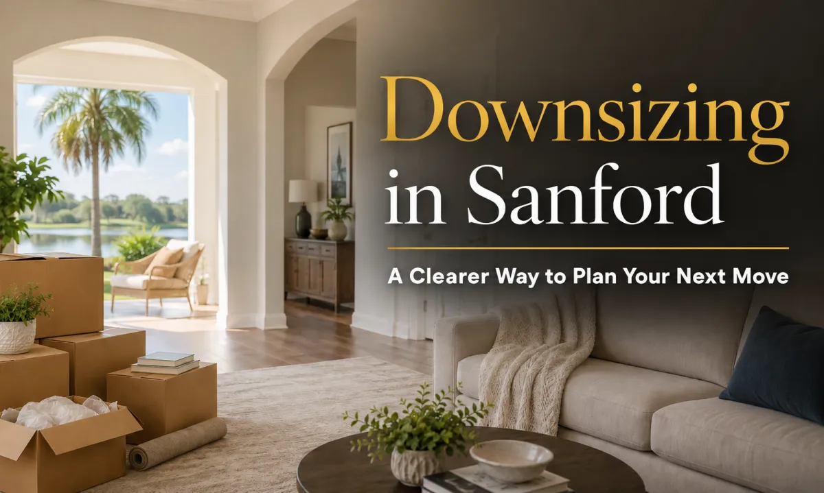 Downsizing in Sanford FL With a Clear Selling Plan