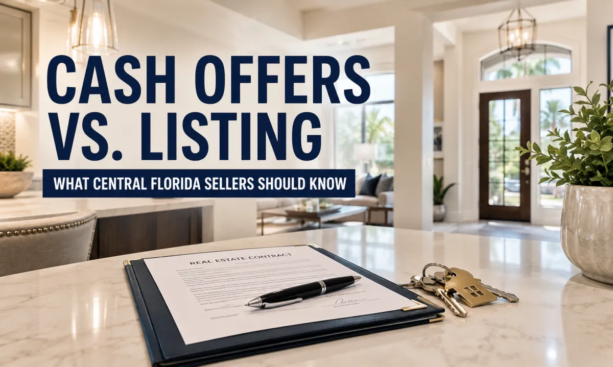 Cash Offers for Central Florida Home Sellers Explained