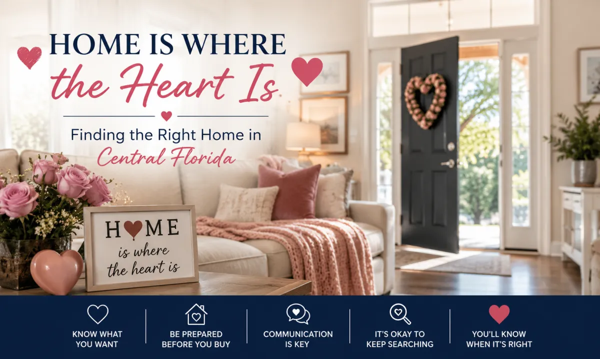Find the Right Home in Central Florida This Valentine’s Day