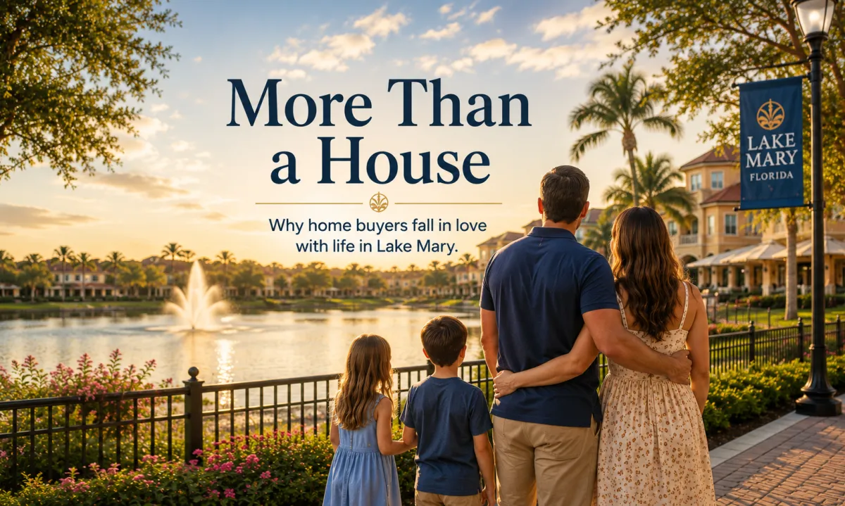 If You Buy a Home in Lake Mary, You're Buying More Than a House