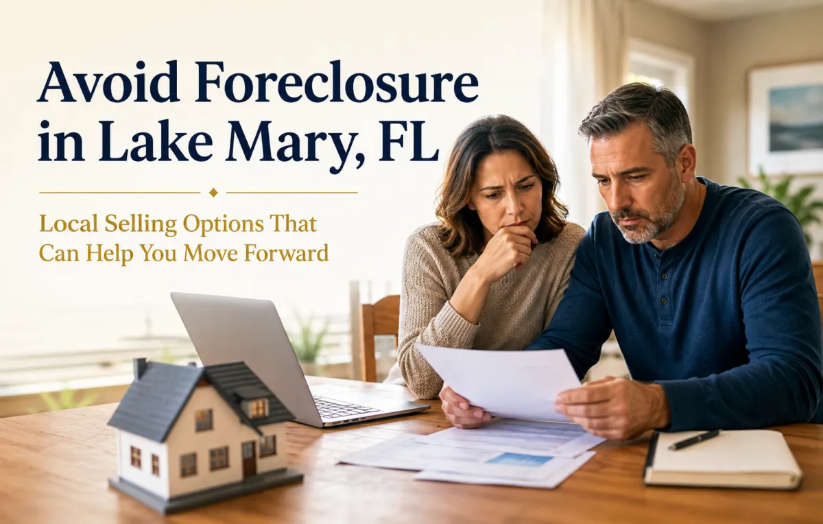 Avoid Foreclosure in Lake Mary: 7 First Steps