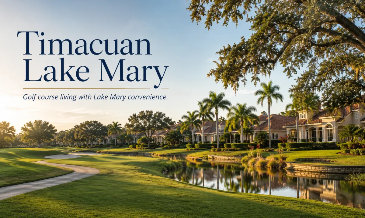 Timacuan Lake Mary FL Community Guide | FL Homes Magazine