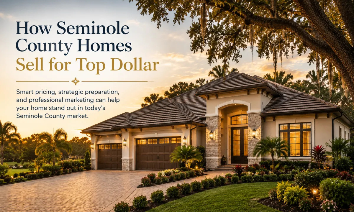 How to Sell Your Seminole County Home for Top Dollar | Certainly Sold