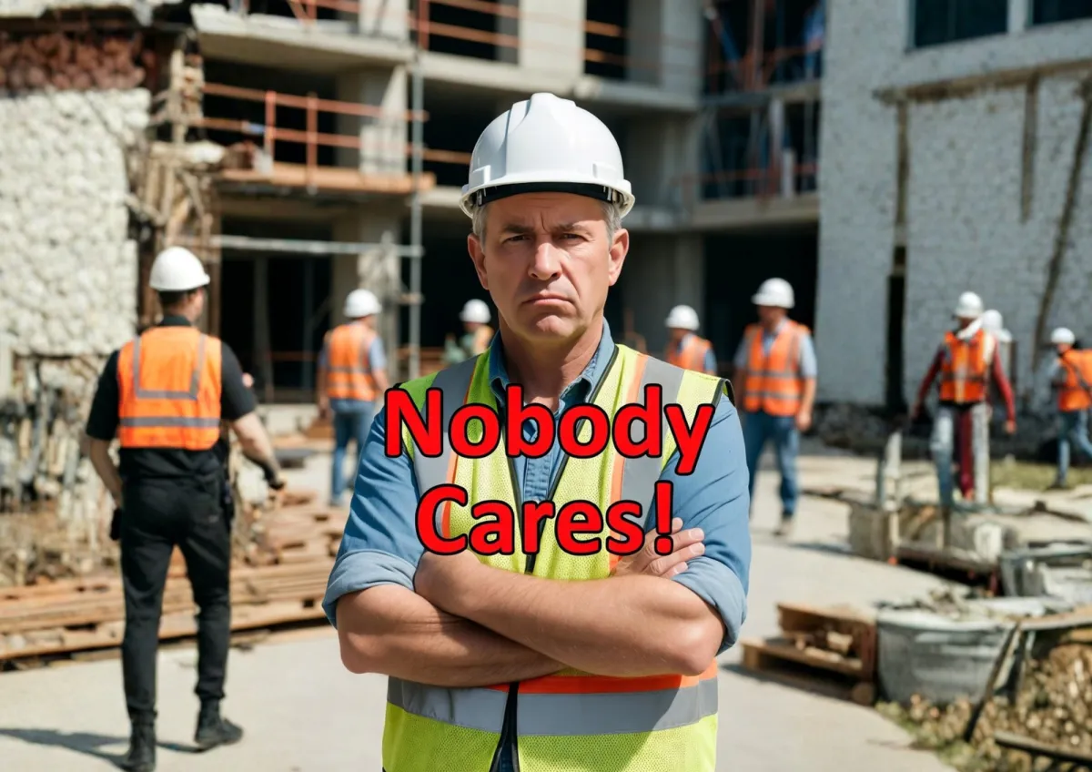 If You're the Only One Who Cares About Your Construction Business, Read This