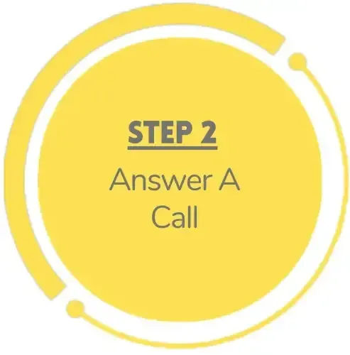 step 2 answer a call