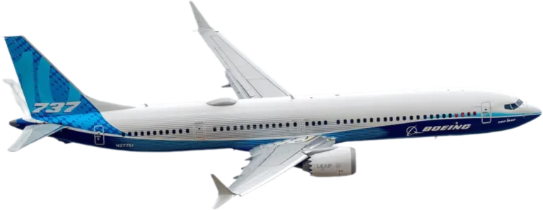 A Boeing flight simulator