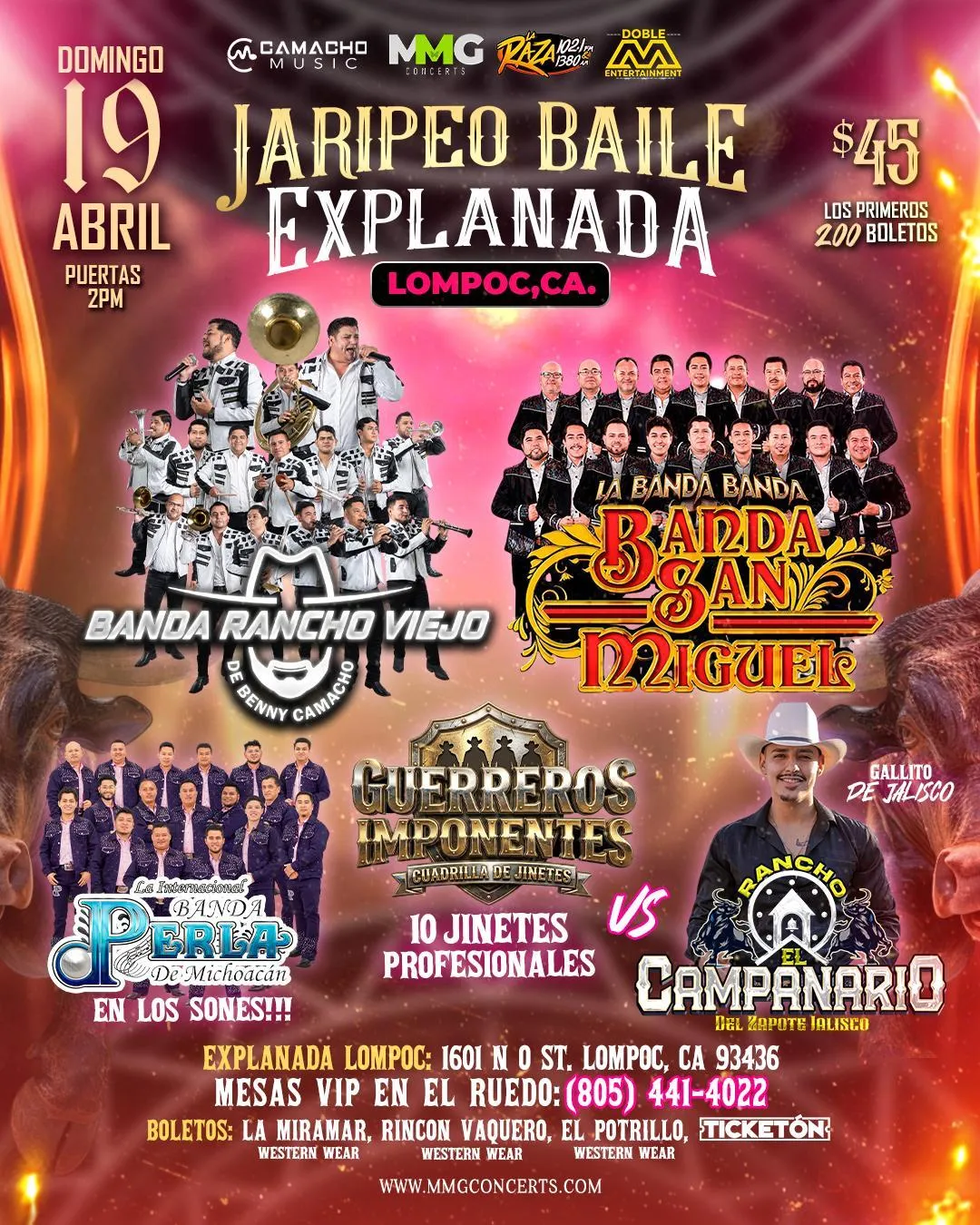 Risas Y Banda - La Chupitos Salinas Ca