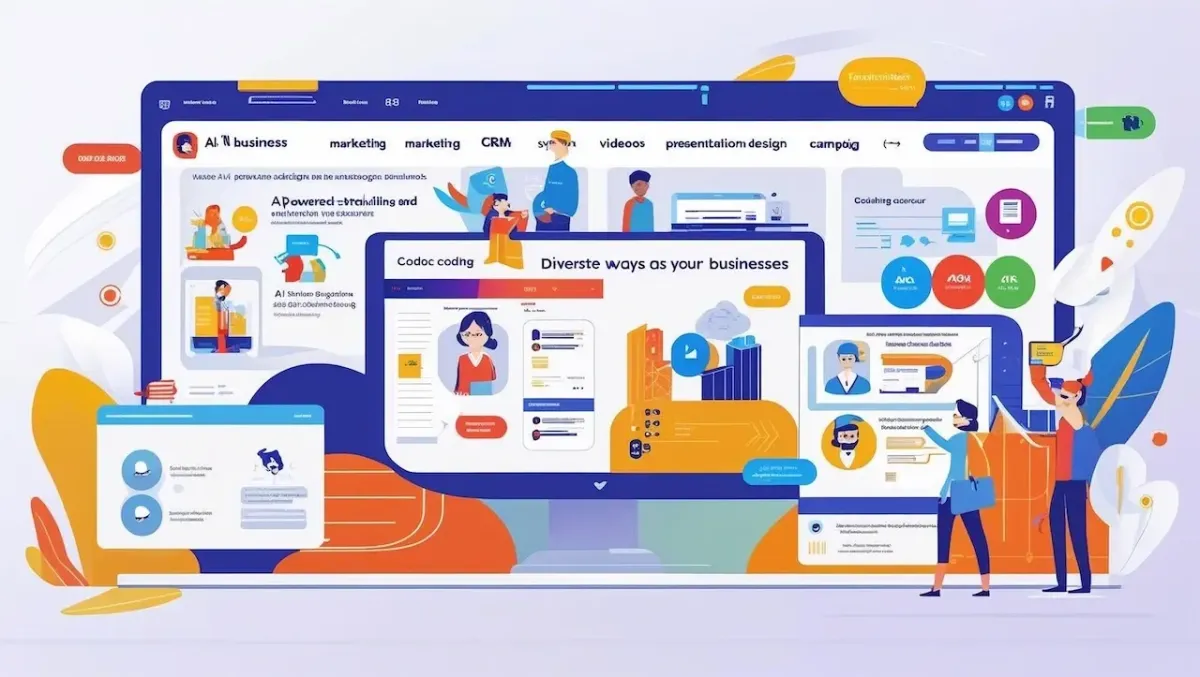 AI designed web sites funnel and apps