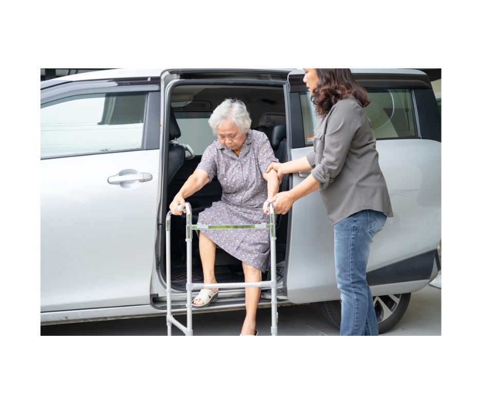 A close-up of hands holding a care plan document, symbolizing transparency and partnership.