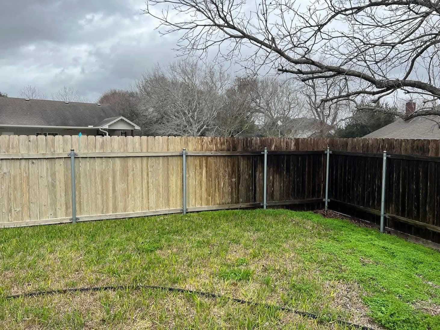 Fence and Deck cleaning by Maddux Pro Wash
