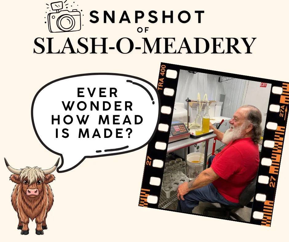 how mead is made at Slash-O-Meadery