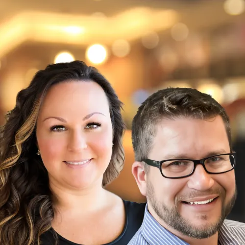 Matt Brooks and Shannon Ibrahim