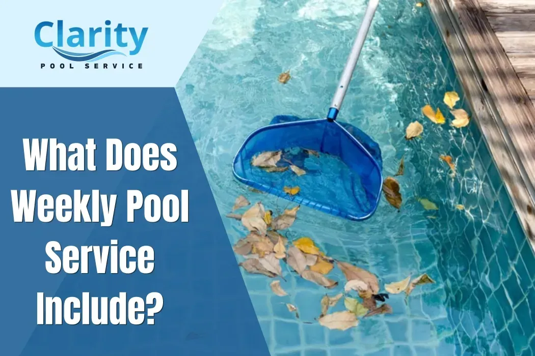 weekly pool cleaning