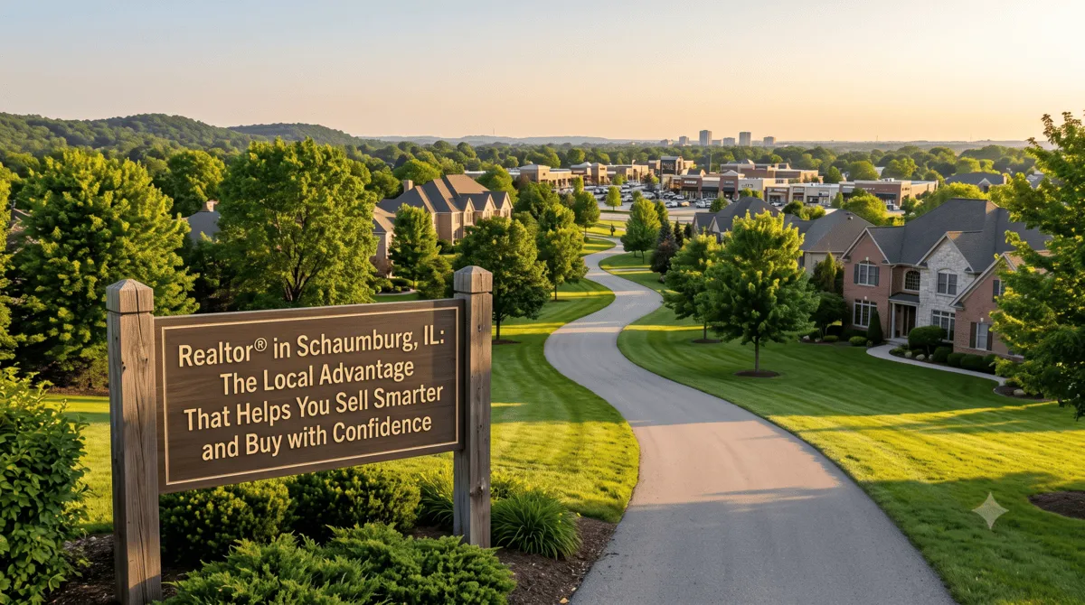 Realtor® in Schaumburg, IL helping homeowners sell for maximum value and buyers find the perfect home across Schaumburg and nearby communities