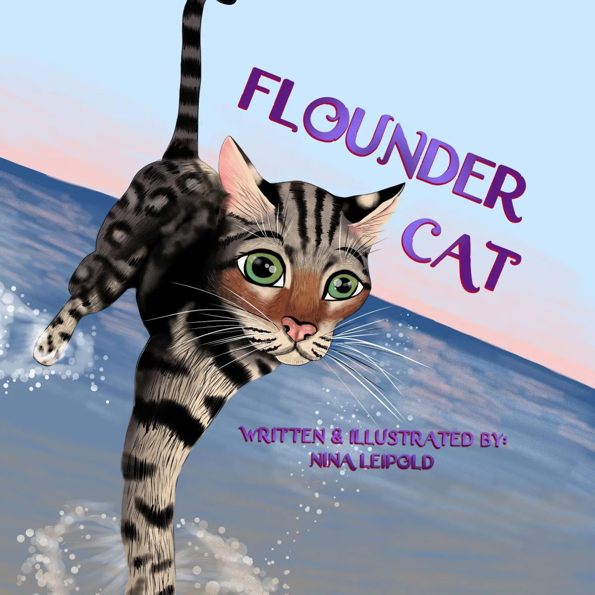 Flounder Cat Children's Book 