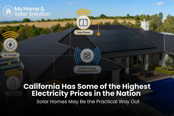 California homeowner reviewing a rising electric bill as utility rates keep climbing despite conservation efforts and regulatory pressure.