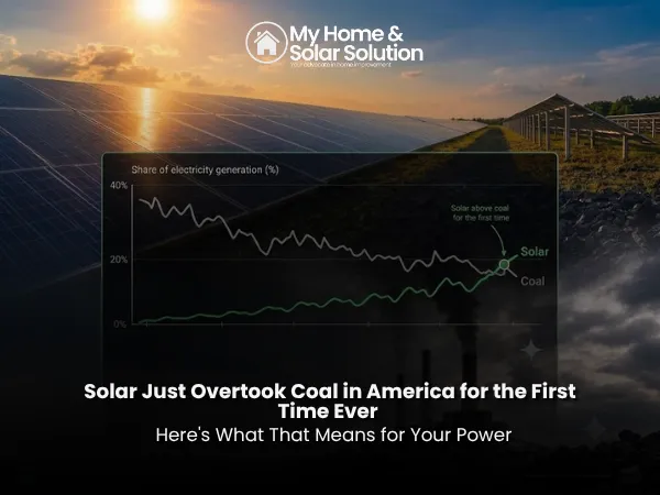 Solar Just Overtook Coal in America for the First Time Ever — Here's What That Means for Your Power