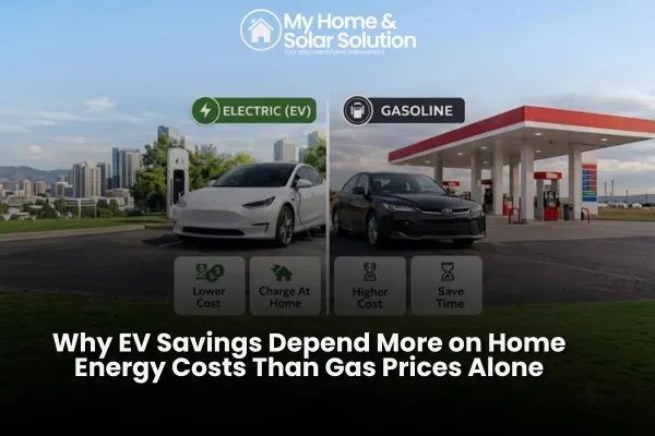 Why EV Savings Depend More on Home Energy Costs Than Gas Prices Alone