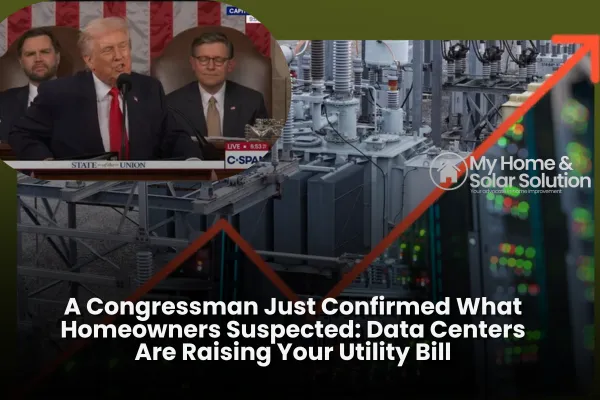 A Congressman Just Confirmed What Homeowners Suspected: Data Centers Are Raising Your Utility Bill