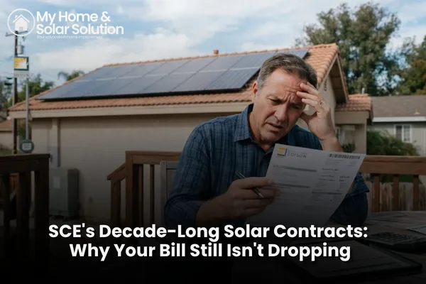 SCE's Decade-Long Solar Contracts: Why Your Bill Still Isn't Dropping