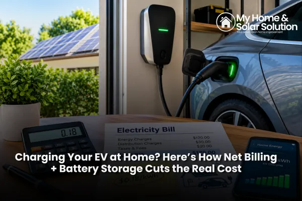 Charging Your EV at Home? Here’s How Net Billing + Battery Storage Cuts the Real Cost